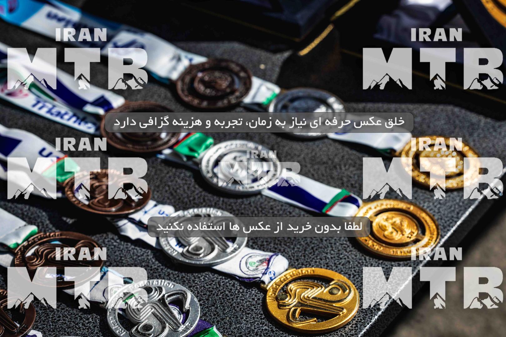 عکس مسابقه اهدا مدال دواتلون اراک