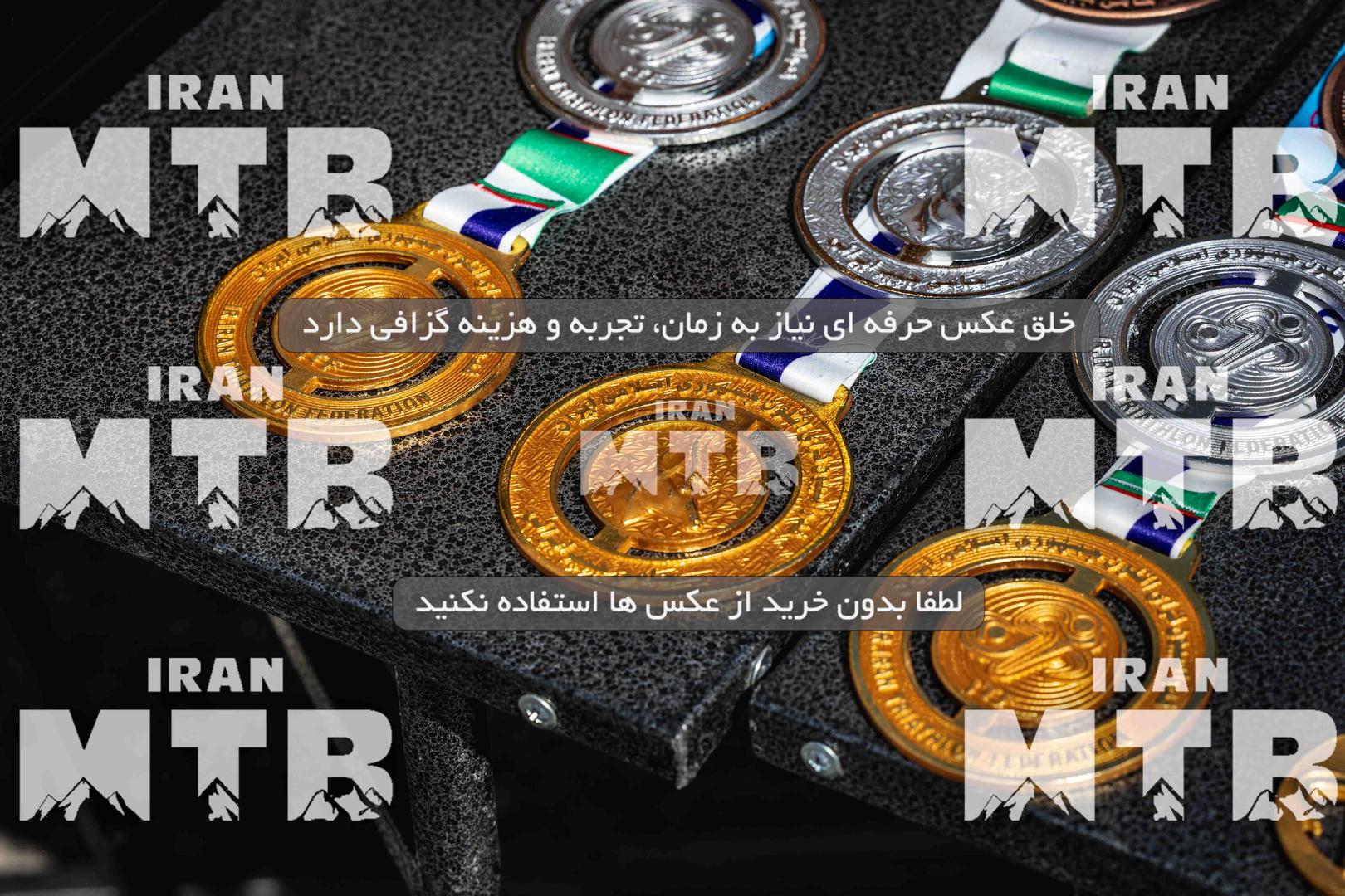 عکس مسابقه اهدا مدال دواتلون اراک